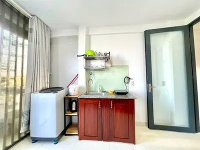 南芽庄（Phước Long）带阳台的1卧室公寓 – 700万越南盾/月
