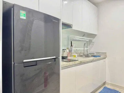 Studio cho thuê tại Gold Coast Nha Trang – South Tower – Tầng cao – Đầy đủ nội thất – 15 triệu VND/tháng