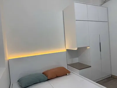 Căn hộ 2 phòng ngủ cho thuê tại khu phức hợp Hoàng Quân, tòa A2, Bắc Nha Trang – 60m², đầy đủ nội thất – 15 triệu VND/tháng