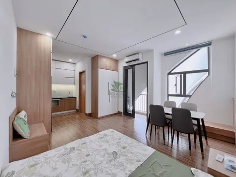 Cozy Studio with Balcony in VCN Phuoc Long Area – 6.5 Million VND/Month