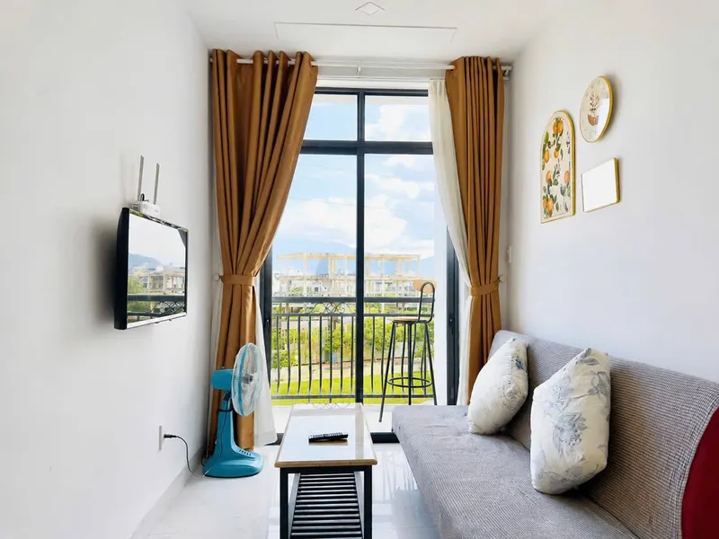 Cho thuê căn hộ 1 phòng ngủ tại quận Phước Hải, Nha Trang – 10,5 triệu đồng/tháng — 3/5