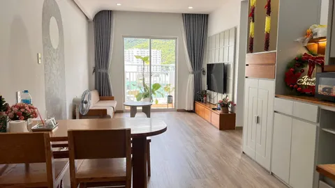 Apartment for Rent in B1 Hoang Quan Building – 2-Bedroom, 12M VND/Month