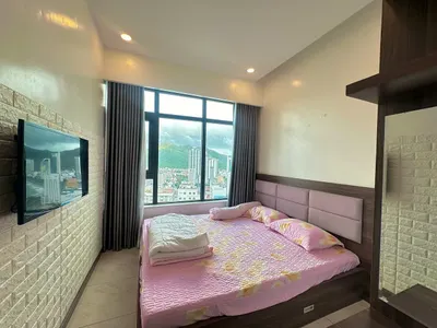 2卧室公寓 - Oceanus综合体(Muong Thanh) - 海景 - 1300万越南盾/月