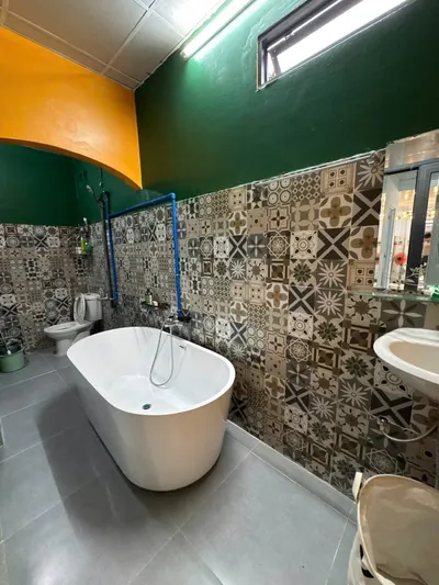 Nhà 2 phòng ngủ có vườn ở phía bắc Nha Trang, 300m từ bãi biển – 12 triệu VND/tháng