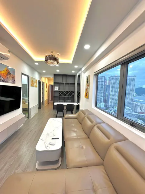3-Bedroom Corner Apartment for Rent in Napoleon – Sea View, Fully Furnished, 17M VND/Month