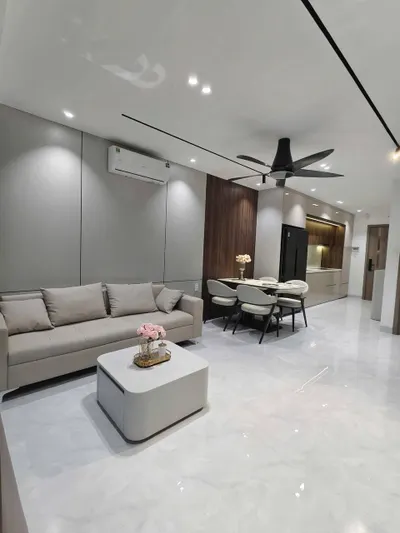 Căn hộ cho thuê 2 phòng ngủ, 2 phòng tắm – view biển, tầng cao, nội thất đầy đủ – 21 triệu VND/tháng