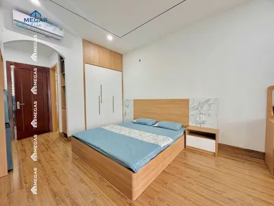 남향 발코니가 있는 스튜디오 아파트 임대 – 환형로드, VCN Phuoc Long, 월 700만 VND