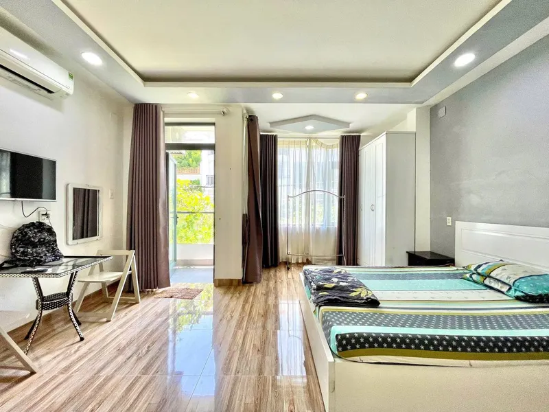 Nha Trang 중심 Vườn Xoài 지역 스튜디오 아파트 임대 – 월 650만 VND — 4/5