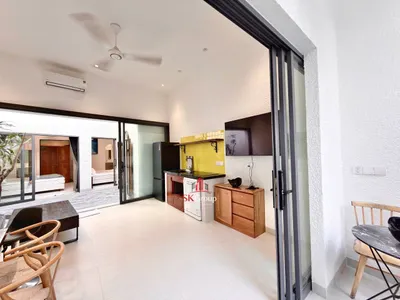 Villa 2 phòng ngủ cho thuê gần biển – 20,5 triệu đồng/tháng, 100m đến biển, 3 điều hòa, 3 phòng tắm