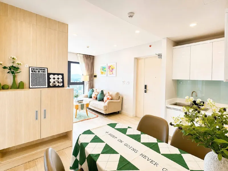 Двухспальная квартира в Gold Coast – 27 млн VND/месяц, вид на море, центр города — 7/9