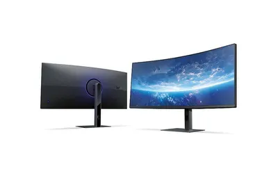 Xiaomi 34" Redmi G34WQ Curved Gaming Monitor + Audio-Technica ATH-M50x Studio Headphones – New Condition