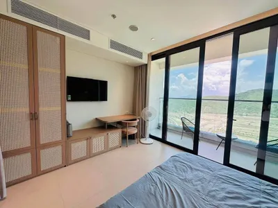 Căn hộ 1 phòng ngủ cho thuê tại khu Paramount, Bắc Nha Trang, nhìn ra biển – 14 triệu VND/tháng