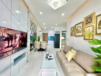 Căn Hộ Góc Cho Thuê Với View Biển – Mường Thanh Viễn Triều Oceanus, 2 Phòng Ngủ/2 Phòng Tắm, 60m², 15 Triệu VND/Tháng