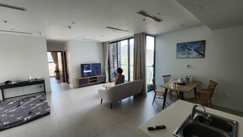 Căn hộ cho thuê – Khu Scenia Bay, Nha Trang phía Bắc, tầng 19, view biển – 25 triệu VND/tháng — 4/9