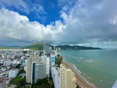 2卧室公寓 - Oceanus综合体(Muong Thanh) - 海景 - 1300万越南盾/月