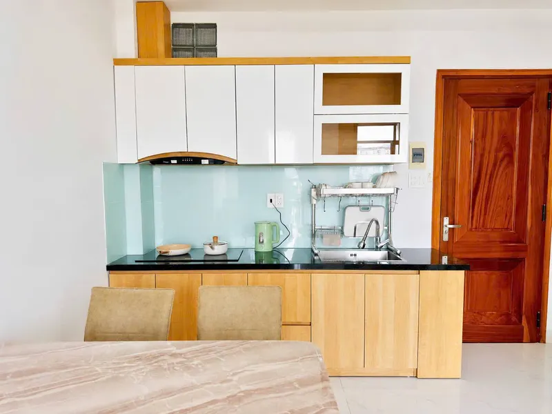 Căn hộ 1 phòng ngủ tại quận Hạ Quang 2 – đầy đủ nội thất – có sẵn từ 07.07 – 10,5 triệu VND/tháng — 3/8