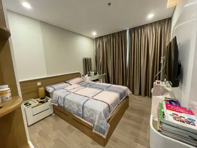 3-комнатная квартира с садом в CT1 Riverside Luxury – полностью меблирована – 17 миллионов VND/месяц