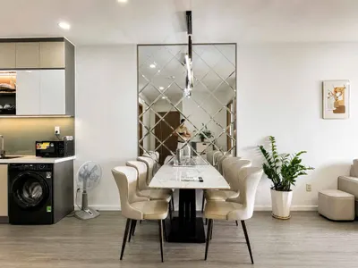 Căn hộ 2 phòng ngủ với view biển cho thuê tại Muong Thanh Oceanus, tầng 25 – 22 triệu VND/tháng
