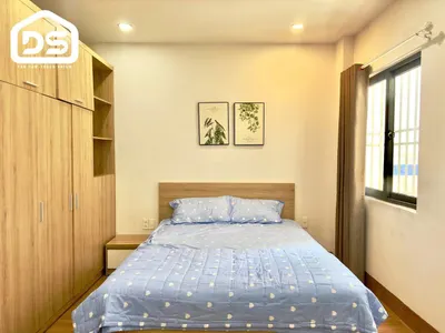市中心工作室出租 – 30 m²、500万越南盾/月、家具齐全、2个月租期