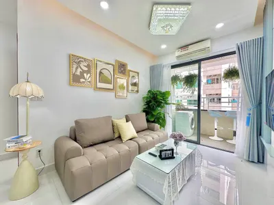 Căn Hộ Góc Cho Thuê Với View Biển – Mường Thanh Viễn Triều Oceanus, 2 Phòng Ngủ/2 Phòng Tắm, 60m², 15 Triệu VND/Tháng