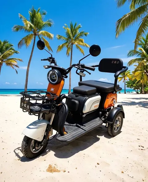 Electric Three-Wheel Trike Rental – Nha Trang – 2 Million VND/Month