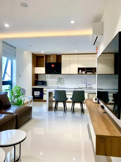 VCN Phước Hải现代住宅，配电梯和2间卧室 - 全配家具，4个浴室 - 2500万越南盾/月