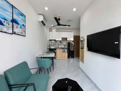 Căn hộ 1 phòng ngủ cho thuê – Khu Mỹ Gia – Bố cục hiện đại với 2 ban công – 11 triệu VND/tháng