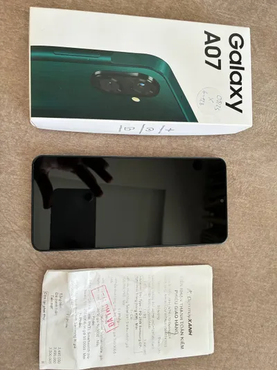 Samsung A07 6GB/128GB 4G – 거의 새 상태 – 250만 VND