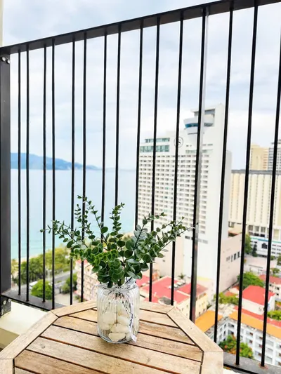 2-Спальная квартира в аренду в Gold Coast – Южная башня, вид на море, 27 млн VND/месяц