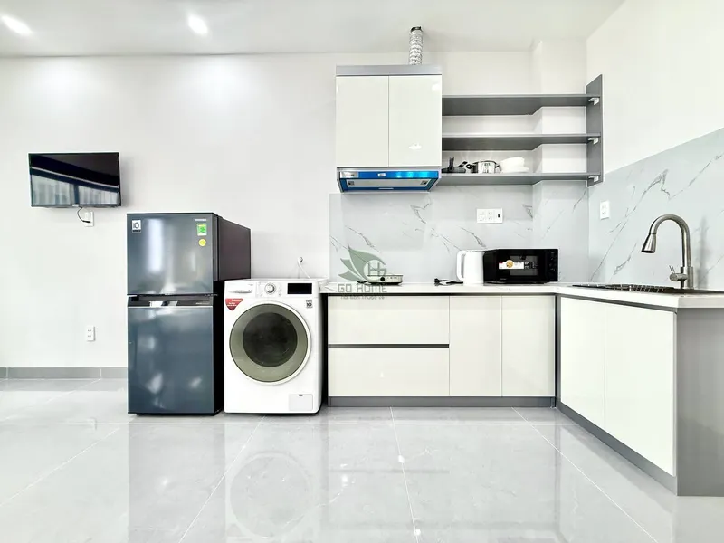 Studio Apartment for Rent in An Bình Tân, Nha Trang – Furnished, Park View – 8M VND/Month