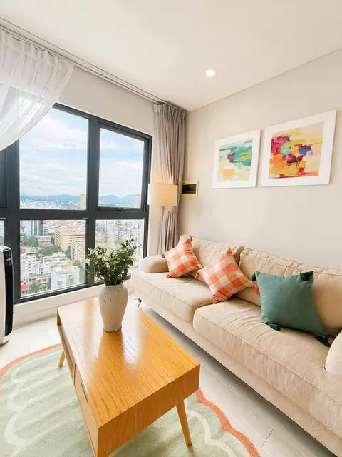 2-Bedroom Furnished Apartment for Rent – Gold Coast – Sea View – 27M VND/Month