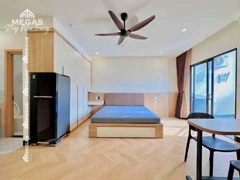 New Studio Apartment – North Nha Trang – 35 m² – 10M VND/Month – Sea View, Furnished, Pets Allowed