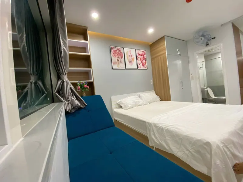 Cho thuê căn hộ 2 phòng ngủ tại Mường Thanh 04 Trần Phú, Nha Trang – view sông – 15 triệu đồng/tháng — 3/5