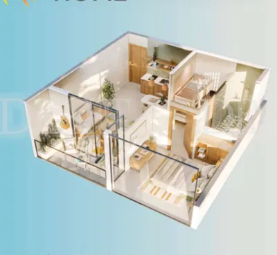 李贝拉综合体北芽庄1卧室公寓出售 – 107,000 美元