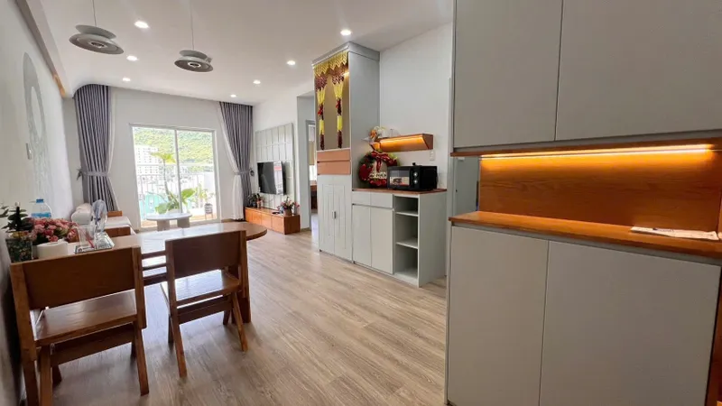Apartment for Rent in B1 Hoang Quan Building – 2-Bedroom, 12M VND/Month — 3/6