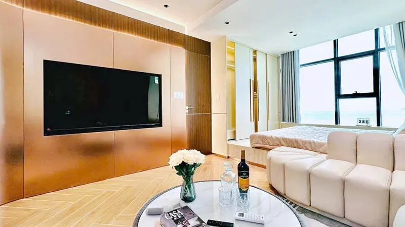 Mường Thanh 60, 냐짱 시내 중심부 2침실 아파트 임대 – 월 2000만 VND