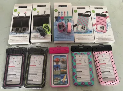 批量新商品出售 – 手机壳、浴室架、健身带、按摩器、医疗服、瑜伽包、帽子