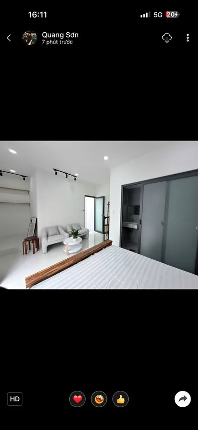 Căn hộ 2 phòng ngủ mới cho thuê – Trung tâm Nha Trang – 16 triệu đồng/tháng