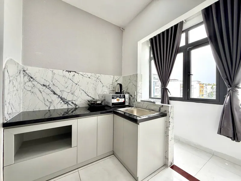Căn hộ 1 phòng ngủ cho thuê ở Hà Quang 2, Nha Trang – đầy đủ nội thất, thú cưng được chào đón – 8 triệu đồng/tháng — 4/8