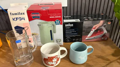 家居用品清仓 – 电热水壶、熨斗、熨衣板、油漆等 – 30万越南盾