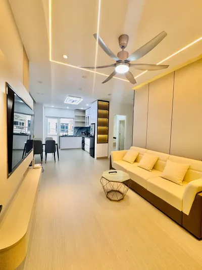 Căn hộ 2 phòng ngủ tại khu OC1B, Nha Trang phía Bắc – 71m² – Đầy đủ nội thất – 17 triệu VND/tháng