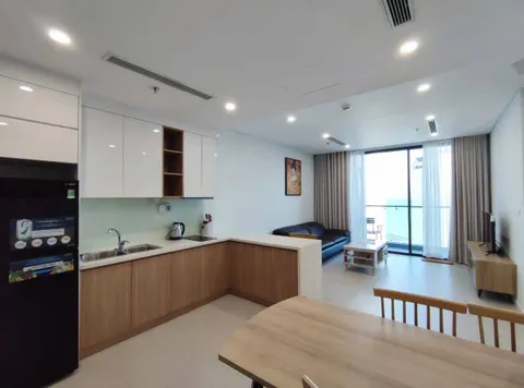 2침실 아파트 – 냐짱 북부 – Scenia Bay – 해변 뷰 – 월 2500만 VND