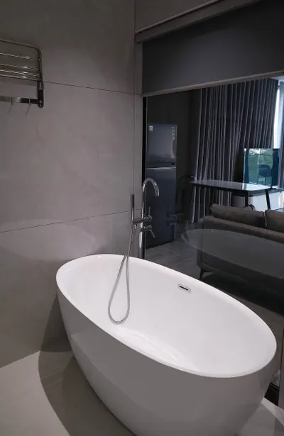 Studio Apartment with Separate Kitchen & Bathroom – Hà Quang 2 – 15M VND/Month