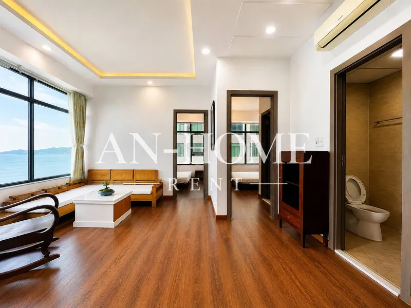 2-Bedroom Apartment with Sea View – Oceanus Complex, North Nha Trang – 20M VND/Month — 2/5