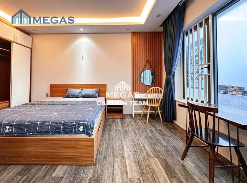 Căn hộ Studio cho thuê ở Trung tâm Nha Trang – Tòa ACC Vuon Xoai, 7.3 triệu VND/tháng — 3/5