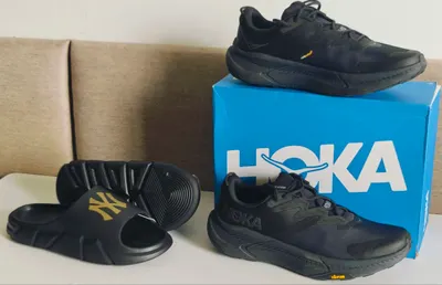 Новые Тапки (размер 44–45) и Беговые Кроссовки Hoka Transport (размер 46–47)