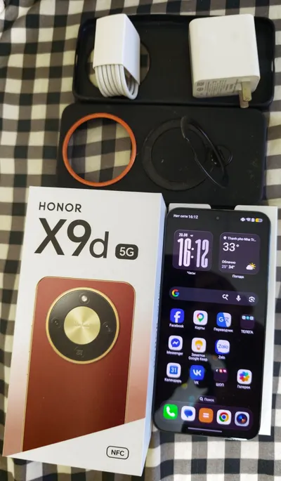 Honor X9D Smartphone Bundle – 8500mAh, AMOLED, 256GB + Earbuds