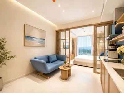 Căn hộ 1 phòng ngủ với view biển tại Paramount, Nha Trang – 14 triệu VND/tháng