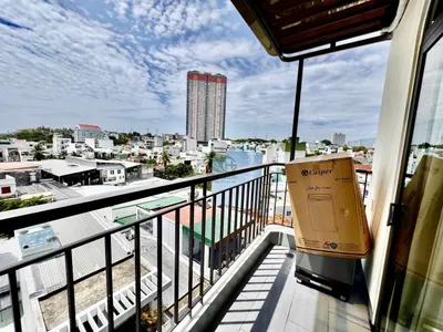 海滨工作室公寓出租 – Vĩnh Phước 靠近 Hòn Chồng 海滩 – 1100 万越南盾/月