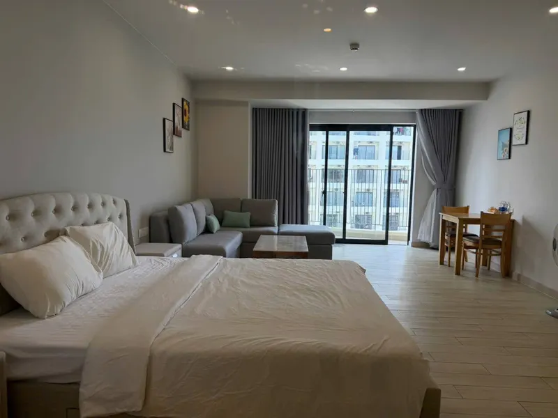 Gold Coast 스튜디오 아파트 – 1500만 VND/월, 해양 전망, 해변까지 2분